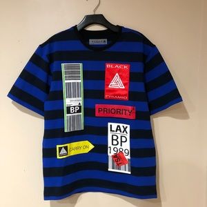 Black pyramid shirt size L